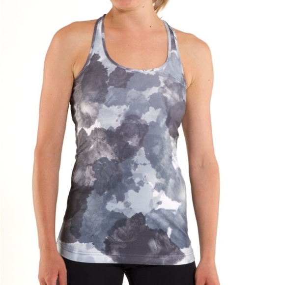 lululemon athletica Tops - Lululemon Cool Racerback
White Coal Tinted Canvas Super
